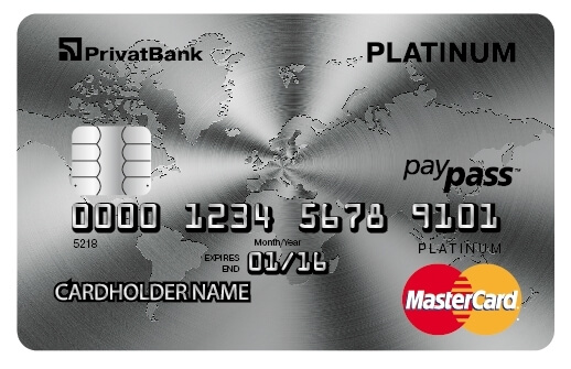 Элитная карта Platinum Debet